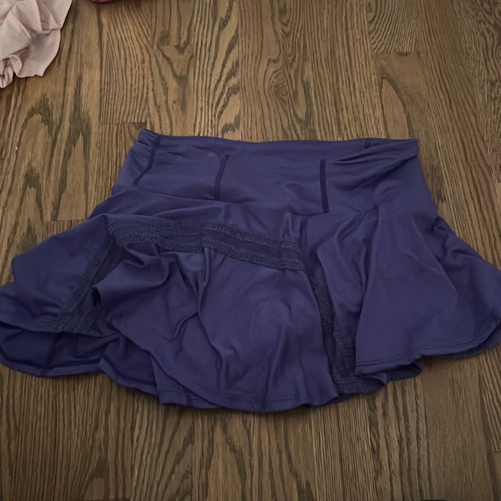 Free People Pleats and Thank You Skort color: Moroccan Blue